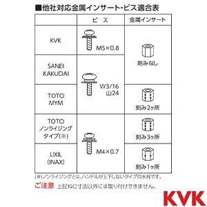 PZS410C KVK ワンタッチレバーハンドル 抗菌