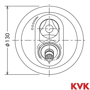 SP1600SA KVK 洗面キャビネット用水栓コンセント 緊急止水機能付 ウォーターハンマー低減機能付