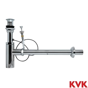 VR701PA-W KVK 壁排水ボトルトラップ