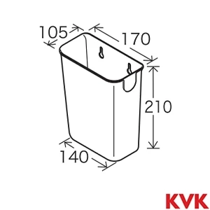 Z611N 水受けタンク