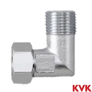 ZS506 片ナットエルボ 長 メッキあり