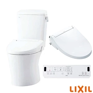 LIXIL(リクシル) BC-Z30P+DT-Z350+CW-KA32A アメージュ便器+シャワートイレKAシリーズ[壁排水][排水芯120mm][手洗いなし]