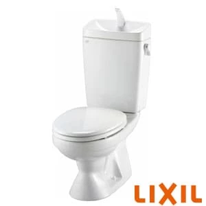 C-100S LR8+DT-4850 LR8 LG便器は超節水トイレです。陶器製タンクで、手洗付きタイプです。