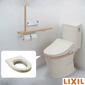 LIXIL(リクシル) CWA-250KA31AAB シャワートイレ付補高便座 KAシリーズ[貯湯式][壁リモコン][KA31][50mmタイプ][キレイ便座]