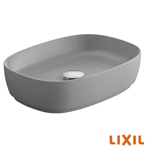 LIXIL(リクシル) L-A211V BKG ノーブル手洗器[Lサイズ][寸法: 420x300x100]