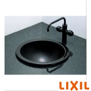 L-24/UKN+LF-740/SAB+LF-3VK+LF-30SAL 釉の美 オーバーカウンター式手洗器