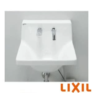L-A951KM2A BW1 ハイバックガード洗面器 コンパクトタイプ 自動水栓+水石けん供給栓セット
