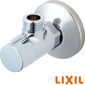 LF-3G(55)K アングル形止水栓 は、壁給水タイプ・サプライ管なしの止水栓です。