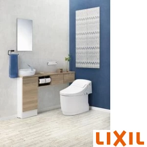 LIXIL(リクシル) YBC-CL10PM BW1+DT-CL115APMU BW1 プレアスLSタイプ 床上排水155タイプ（22モデル）[一体型トイレ]