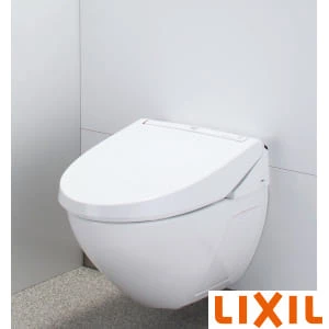 YC-P18PA BW1 はパブリックトイレ向けの壁掛便器です。スタイリッシュなデザインで清掃性に優れたアクアセラミック仕様のリクシル トイレです。