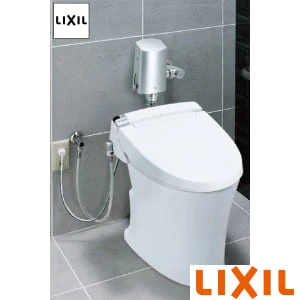 YC-P25S LR8 はパブリックトイレ向けの床置便器です。フラッシュバルブ式で経済性も優れたアクアセラミック仕様のリクシル トイレです。