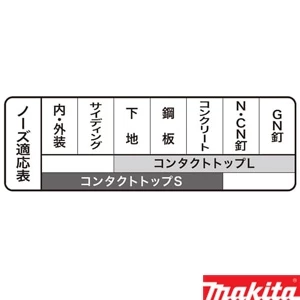 AN534H 【在庫処分】高圧エア釘打機 50mm エアダスタ付 赤
