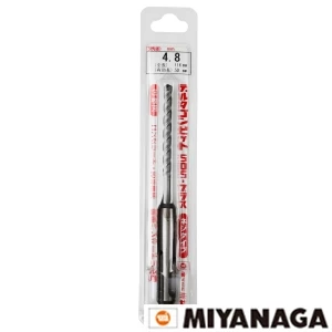 DLSDS080 ミヤナガ デルタゴンビット SDSプラス 刃径8.0mmX全長166mm ネジタイプ