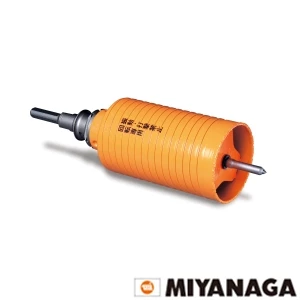 ミヤナガ PCHP050R ミヤナガ ハイパーダイヤコアドリル(セット) SDSプラスシャンク 刃先径50mm