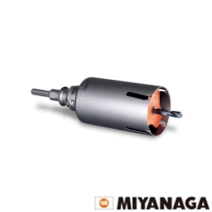 ミヤナガ PCWS55R ミヤナガ ウッディングコアドリル(セット) 刃先径55mm SDSプラスシャンク