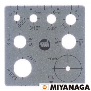 PP ミヤナガ ダイヤカッター用 位置決めプレート