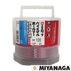 SLPM150 ミヤナガ S-LOCK バイメタルホールソー プラマス用 150