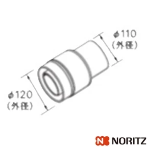 0702438 排気アダプターFFA 110-120