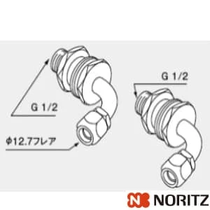 0704108 ユニットバス貫通金具T-A