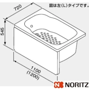 0901329 通販(卸価格)|ノーリツ SP1172/C1N L-STW/BLならプロストア