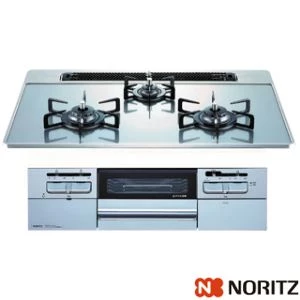 N3WT7RWTNASI 13A ビルトインコンロ fami オートタイプはお手頃価格のシンプルなタイプ。お手入れがしやすいデザインになりました。