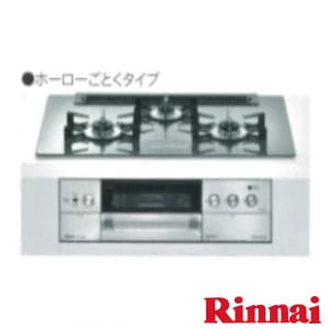 RHS71W22E6VC-STW/13A ビルトインコンロ デリシア AC100V電源タイプ ワイド幅75㎝タイプ オーブン接続あり