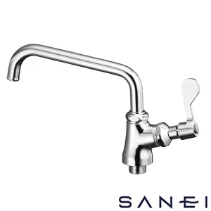 A5371-13 SANEI(サンエイ) 厨房用立形上向自在水栓