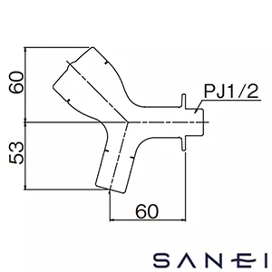 AT241 SANEI(サンエイ) ミズロック横水栓 2.0