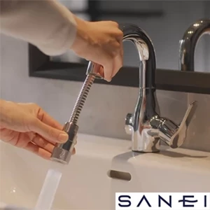 EK370E SANEI(サンエイ) シングルスプレー混合栓(センサー式)