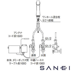 EK802-5X SANEI(サンエイ) ワイヤレススイッチセット（乾電池式）