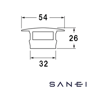 H34F-SJP-32 SANEI(サンエイ) 化粧キャップ