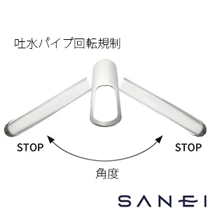 K87112ETJV-V2S SANEI(サンエイ) シングルワンホール分岐混合栓