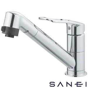 K8711MEJK-S-13 サンエイ(SANEI) シングルワンホール切替シャワー混合栓