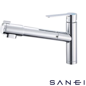 K87580E1JV-13 サンエイ(SANEI) シングル浄水器付ワンホールスプレー混合栓
