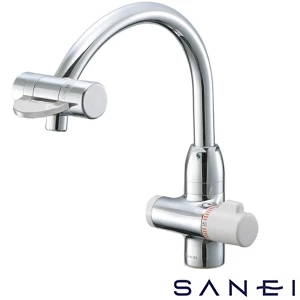 K88010V-13 サンエイ(SANEI) サーモワンホール混合栓（先止）