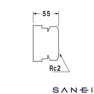 L23-2-50 SANEI(サンエイ) 根元接手メンメン