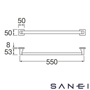 PRE-S640-505 SANEI(サンエイ) タオルバー