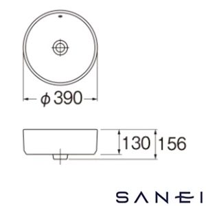SR3270MJ-W SANEI(サンエイ) 手洗器