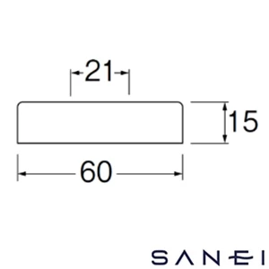 V2261-57-MDP-13 SANEI(サンエイ) 止水栓座金