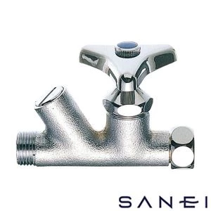 V29A-13 ストレーナ４５°化粧バルブ