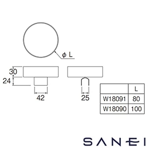 W18091-MDP SANEI(サンエイ) 石ケン受