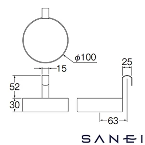 W18092-MDP SANEI(サンエイ) 石ケン受