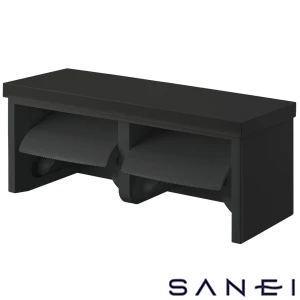 W2810-D SANEI(サンエイ) ダブルペーパーホルダー棚付