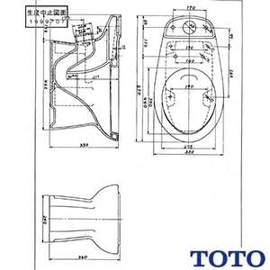 C730BP 腰掛式タンク密結形便器