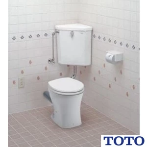 TOTO CS140#SC1+S570B#SC1+TS750ZSRR38+TS670F1U+TS171DJ+T82C38 隅付形便器[組み合わせ便器]