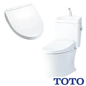 TOTO ピュアレストQR+アプリコットF2Aセット