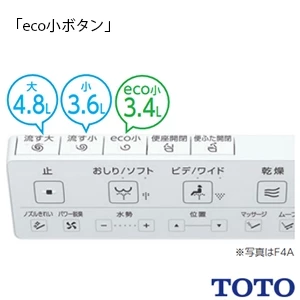 TOTO CS232BP+SH233BAK+TCF4744AK ピュアレストQR+アプリコットF4A[壁排水][排水芯120mm][手洗い付き]