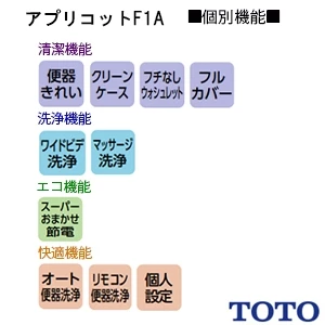 TOTO EWCS441N-52AK ウォシュレット付補高便座 アプリコットF1A[エロンゲートサイズ][補高50mmタイプ]