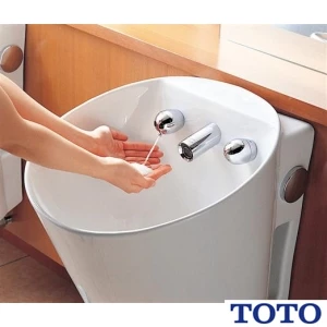 TOTO HP800F パブリック向け 壁掛自動洗面器用フランジ[壁排水][40mm][塩ビ管用]