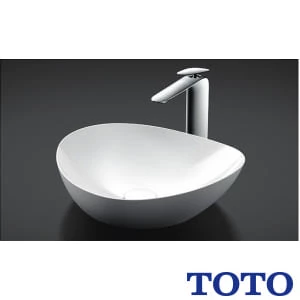 TOTO LS903+TLP03301JA+TLC4A1X2+T7W85 ベッセル式洗面器・洗面ボウルセット[壁排水][幅460mm]